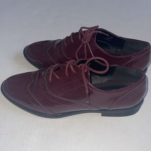 ASOS Patent leather wing tip shoes - Picture 4 of 5